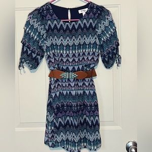 Girls Speechless Dress with Belt